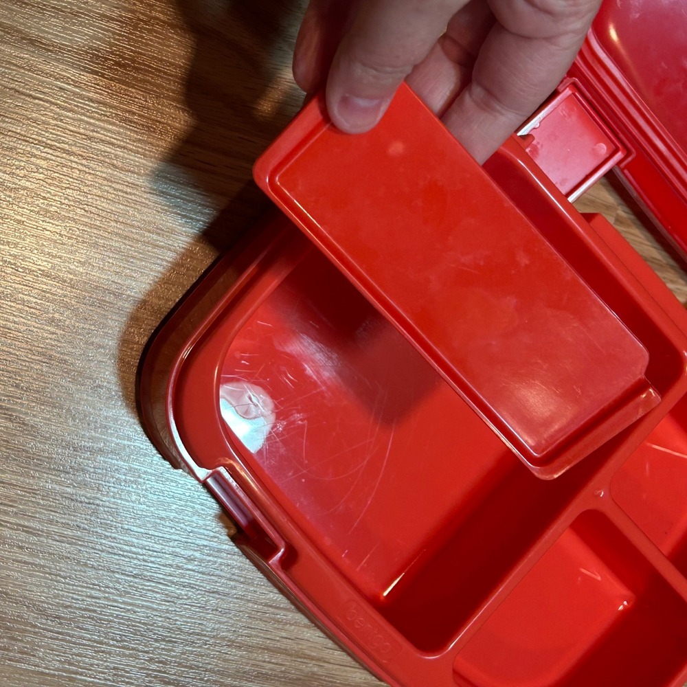 Bentgo Kids Lunch Box - 5 Compartment Bento-Style - Red Reusable - Picture 6 of 6